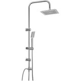 Minotti usponski tuš četvrtasti komplet hrom | ePonuda.com