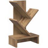  Polica za knjige s 3 etaže 30 x 18 x 48 cm Konstruirano drvo | shoptok.hr