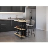 Marckeric Barska miza v hrastovem dekorju 60x100 cm Sagi – | Shoptok.si