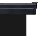 Balkonska bočna tenda 85 x 250 cm crna | shoptok.hr