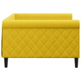  Dnevni krevet žuti 100 x 200 cm baršunasti | shoptok.hr