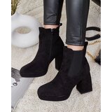 Resti Eco-suede women's Tregianca stiletto boots | ePonuda.com
