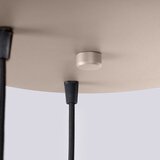 Nice Lamps Smeđe-siva viseća svjetiljka sa staklenim sjenilom ø 25 cm Orbital – | shoptok.hr