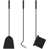  4-dijelni set alata za kamin 22 x 59 cm čelični | shoptok.hr