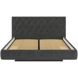 Modern Living Oblazinjena Postelja Pedro, Črna, 120x200 | Shoptok.si