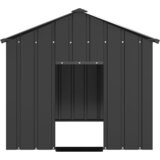  Kućica za pse s krovom 113x153x101 cm pocinčani čelik | shoptok.hr