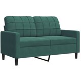  3-dijelni set sofa s jastucima tamnozeleni baršunasti | shoptok.hr