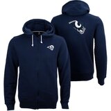  Los angeles rams oversized split print zip thru jopica s kapuco | Shoptok.si