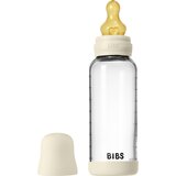 Bibs steklenička steklena lateks 240 ml, srednji pretok Ivory Cene