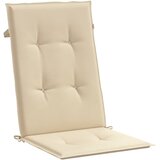  Jastuci za vrtne stolice 6 kom bež 120 x 50 x 3 cm od tkanine | shoptok.hr