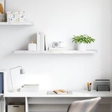  Polica na zidu Zidna montaža Bijeli mramor 120 x 23,5 x 3,8 cm | shoptok.hr