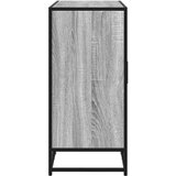 vidaXL Komoda Siva Sonoma 92x35x76 cm Konstruirano drvo | shoptok.hr