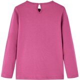  Dječja majica dugih rukava boja maline 92 | shoptok.hr