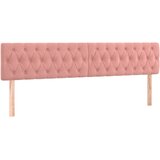 Krevet s oprugama i madracem ružičasti 120 x 190 cm baršunasti | Eponuda.com