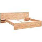 MID.YOU POSTELJA 180 cm x 200 cm , les bukev (jedrovina) | Shoptok.si
