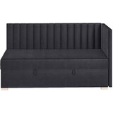 Ghado Tamno plavi kutni dječji krevet s prostorom za odlaganje s madracem 90x200 cm Snugi - | shoptok.hr