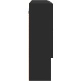  Ogledalo ormar Zidne Crna 80 x 17 x 55 cm Konstruirano drvo | shoptok.hr