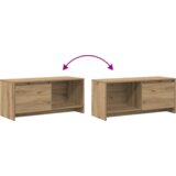 vidaXL TV stojalo artisan hrast Konstruiran les | Shoptok.si