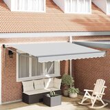 Nadstrešnica Antracit 3 x 2 5 m Metal | shoptok.hr