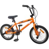 vidaXL BMX Kolo 16 Palcev za 5-8 let Oranžna - - Oranžna - 15.62 - 117 x 60 x 80 cm - 2025--v1 | Shoptok.si