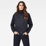 G-star Sweatshirt - High turtle neck loose wmn dark blue | Shoptok.si
