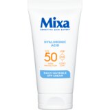 Mixa Hyaluronic Acid Daily Invisible SPF Cream dnevna krema za obraz za vse tipe kože 50 ml za ženske | Shoptok.si