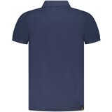 ACCADEMIA MILITARE MILITARY ACADEMY MEN&#39;S BLUE SHORT SLEEVE POLO | shoptok.hr