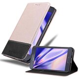 Cadorabo Case, združljiv s Samsungom v rose Gold Black - zaščitni pokrov z magnetnim zapiranjem, stoječo funkcijo in režo za kartico, (20586899) Cene