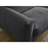 Bobochic Paris Crna sofa za spavanje/sklopiva 220 cm Cocoone – | shoptok.hr