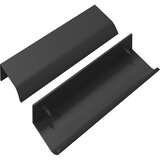 Drška 2 pcs Crna 120 x 39.6 x 17 mm Aluminij | Eponuda.ba