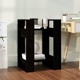 vidaXL Ormarić za knjige / pregrada crni 41 x 35 x 57 cm od borovine Cijene