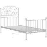  Okvir za krevet bijeli metalni 90 x 200 cm | shoptok.hr