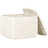  Vrtni stol boja bijeli 53 x 53 x 40 cm plastični | Eponuda.ba