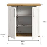 MID.YOU Komoda Verona, Barva Macesna | Shoptok.si