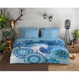 HIP Modra enojna flanelna posteljnina 140x200 cm Lumi – | Shoptok.si