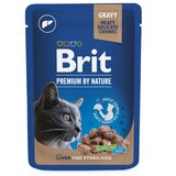 Brit Premium Cat Sterilised Jetra v omaki 100 g vrečka | Shoptok.si