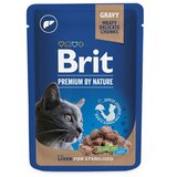 Brit Premium Sterilised Cat jetra u umaku, vrećica 100 g | shoptok.hr