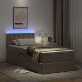  s prostorom za pohranu s LED-om Kapućino 100 x 200 cm | shoptok.hr