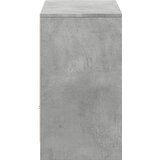TV ormarić s LED svjetlima boja betona 91x34x61 cm drveni | shoptok.hr