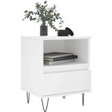 vidaXL Noćni ormarić bijeli 40 x 35 x 50 cm od konstruiranog drva | shoptok.hr