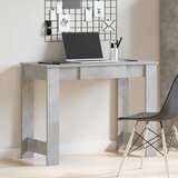  Radni stol boja betona 100x45x75 cm od konstruiranog drva | Eponuda.ba