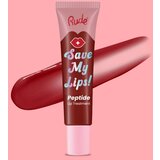 Rude Cosmetics Save My Lips hranilni in vlažilni balzam za ustnice s peptidi odtenek Cherry 15 ml | Shoptok.si