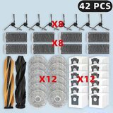 INORCO Velja za nadomestne dele, primerne za (Dreame X50 Ultra / Upgraded X40 Pro) Valj Stranska krtaa Filter Mop Krpa Vrea za prah Dodatki, (21984791) | Shoptok.si