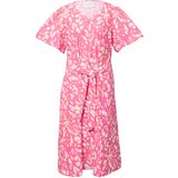 Summery Copenhagen Obleka 'Desiree' kremna / zlato-rumena / roza | Shoptok.si