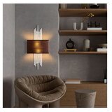 Opviq Zidna lampa Axis-15123, 35x75x10cm, IP20, Smeđe-bijela | Eponuda.ba
