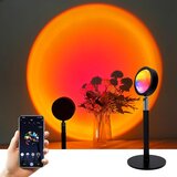 GY pametna projektorska svetilka sončnega zahoda 360° z Bluetooth Mesh Cene