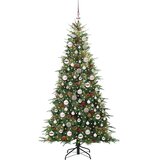  Umjetno božićno drvce s nogom s stalakom Zelena 180 cm PE i PVC | shoptok.hr