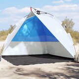 vidaXL Šotor za plažo sinje moder za hitro postavitev vodoodporen Cene
