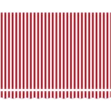 vidaXL avtomatska retraktibilna tenda rdeča in bela črta 300x250 cm | Shoptok.si