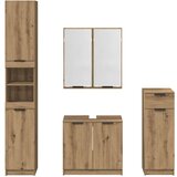  Set namještaja za kupaonicu s ladicama 4 pcs Umjetnički hrast | shoptok.hr